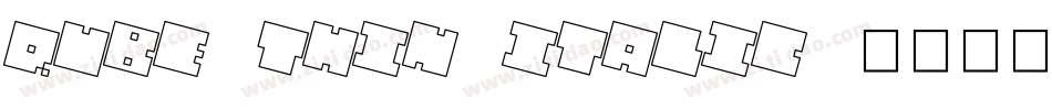 QUBE THIN ITALIC字体转换